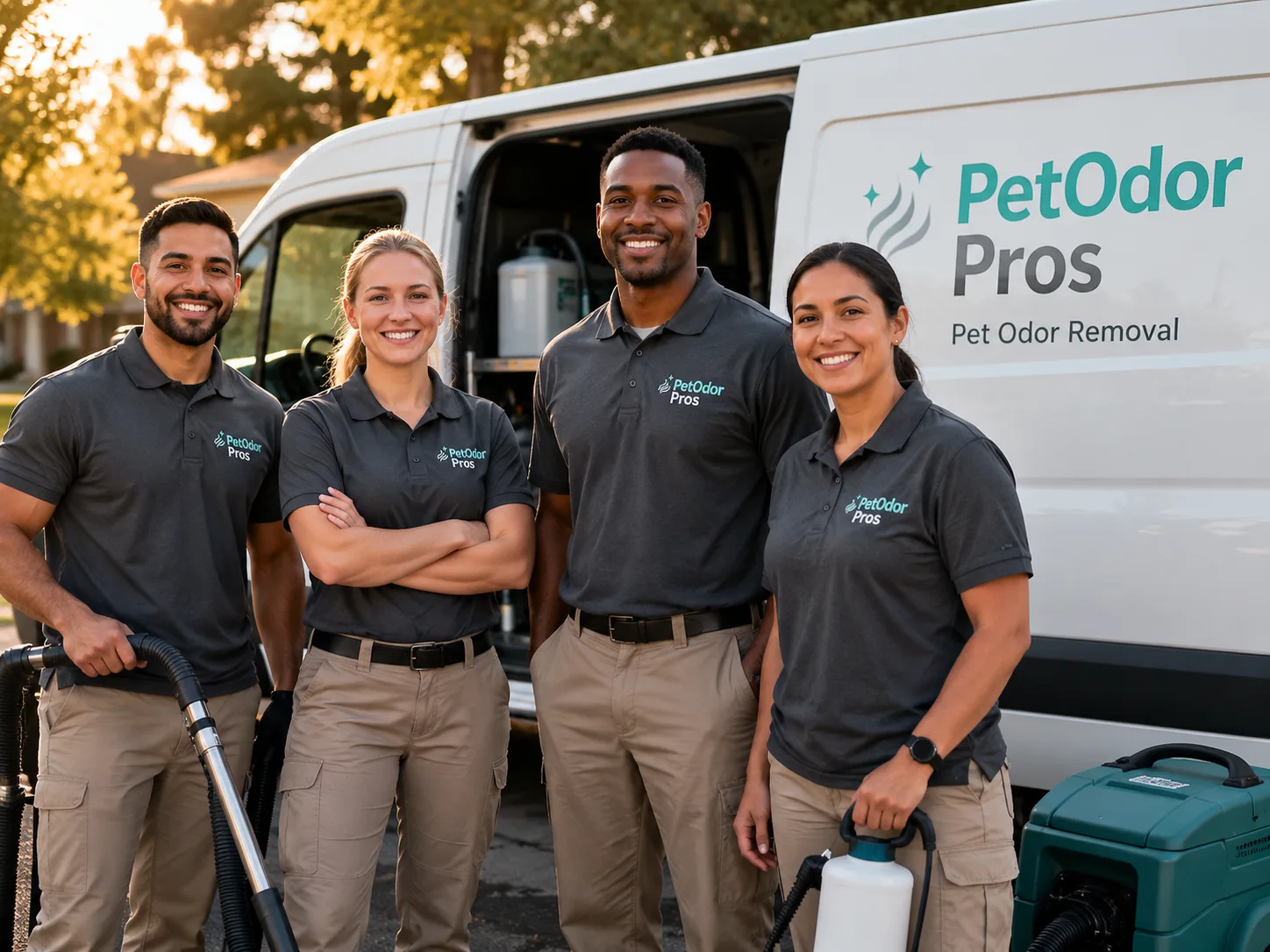 Pet Odor Removal team serving Temple, ME